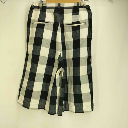 EFFE TONCHAN STREET 7分丈 タックチェックショーツ メンズ