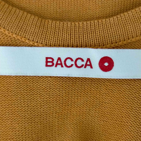 バッカ BACCA コットン アメリカンスリーブトップ レディース