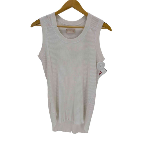 メヤメ MEYAME OBLONG NECK SLEEVELESS レディース FREE