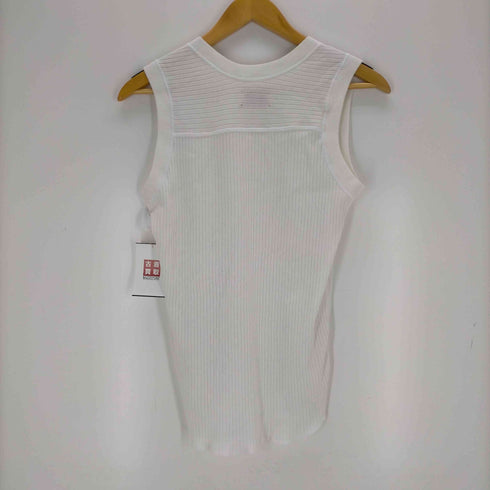 メヤメ MEYAME OBLONG NECK SLEEVELESS レディース FREE