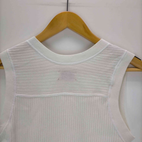 メヤメ MEYAME OBLONG NECK SLEEVELESS レディース FREE