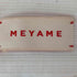 メヤメ MEYAME OBLONG NECK SLEEVELESS レディース FREE