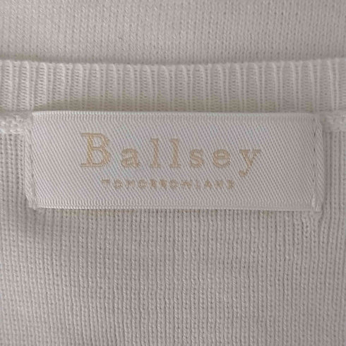 ボールジー BALLSEY ハイゲージコットン ノースリーブプルオーバー - ニット レディース JPN:S