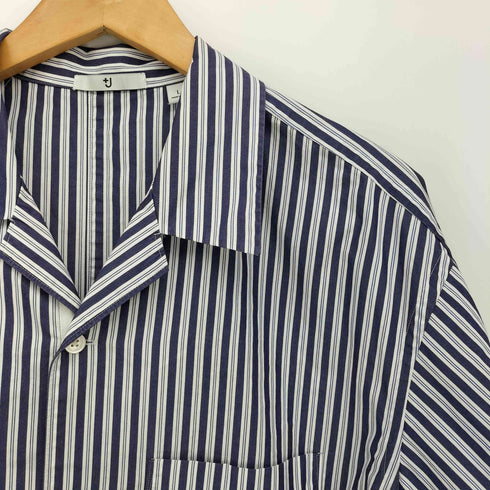 ユニクロプラスジェイ UNIQLO+J スーピマコットンオーバーサイズオープンカラーシャツ メンズ JPN:L