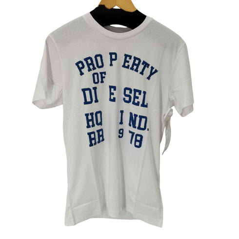 ディーゼル DIESEL T-DIEGOR-K59 フロントプリント S/S Tシャツ メンズ import:M