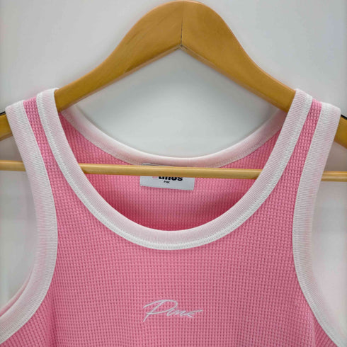 アトモスピンク ATMOS PINK Ameslee Waffle Tank PINK レディース FREE