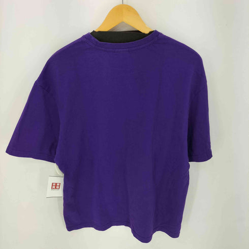 マハグリッド mahagrid フロントカラフルロゴ クルーネック半袖Tシャツ メンズ L