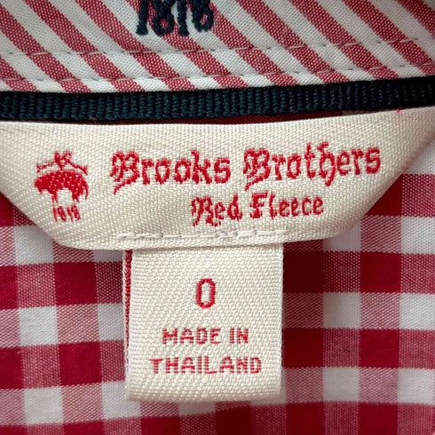 ブルックスブラザーズ BROOKS BROTHERS ギンガムチェックシャツ メタルボタン レディース JPN:0