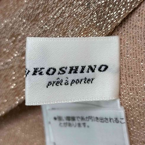 ヒロココシノ HIROKO KOSHINO グリッタータンクトップ レディース