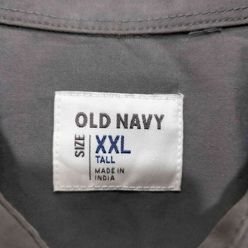 オールドネイビー OLD NAVY インド綿 ビッグサイズ L/S シャツ メンズ import:XXL