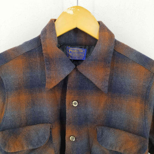 ペンドルトン PENDLETON 70S オンブレ ボードシャツ メンズ import:L