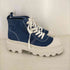 チャールズアンドキース CHARLES&KEITH キャンバスレースアップハイカットスニーカー レディース JPN:24.5