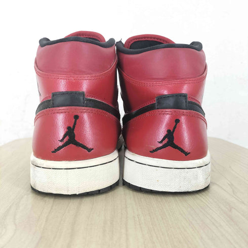 ジョーダンブランド JORDAN BRAND AIR JORDAN 1 MID GYM RED BLACK PATENT メンズ 27