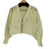 ナチュラルビューティーベーシック NATURAL BEAUTY BASIC 24SS クロップドフォルムニットカーディガン レディース FREE