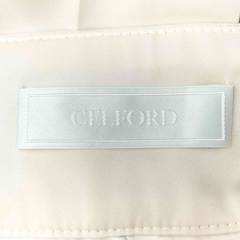セルフォード CELFORD 25SS サテンタックワイドパンツ レディース 36