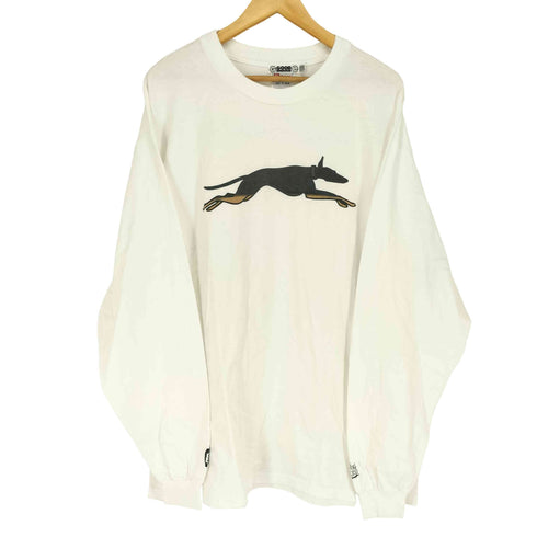 グッドイナフ GOODENOUGH 90S 初期 ドーベルマンTシャツ 長袖カットソー HANESボディ メンズ XL