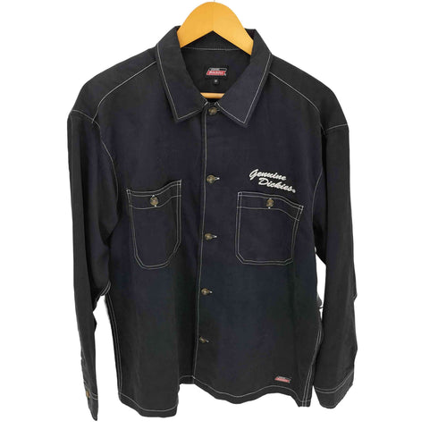 ジェニュインディッキーズ GENUINE Dickies フェイクスエードワークシャツ メンズ M