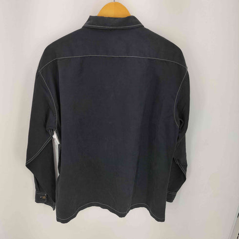 ジェニュインディッキーズ GENUINE Dickies フェイクスエードワークシャツ メンズ M