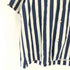 ザラ ZARA シアサッカー ストライプ開襟シャツ メンズ import:M