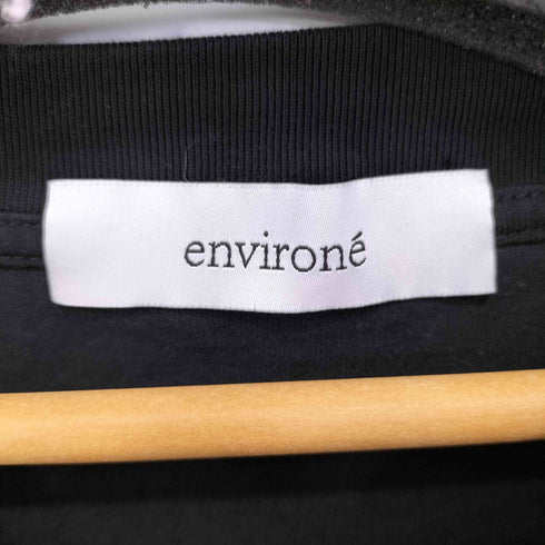 environe ステッチデザイン 素材切替ラグランTシャツ メンズ