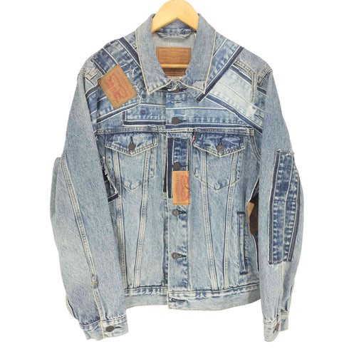 リーバイス Levis パッチワークデニムジャケット メンズ JPN:M