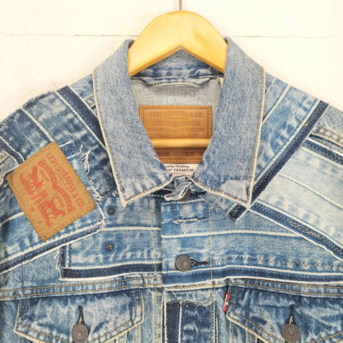 リーバイス Levis パッチワークデニムジャケット メンズ JPN:M