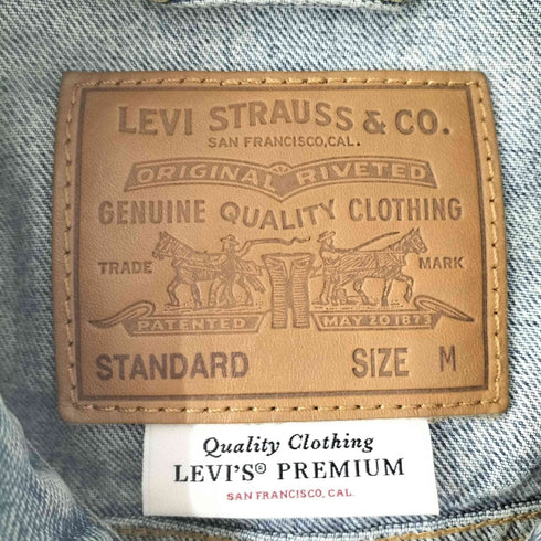 リーバイス Levis パッチワークデニムジャケット メンズ JPN:M