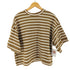 ナノユニバース NANO universe 19SS LB.03/ボーダーボクシーワイドTシャツ レディース JPN:XS