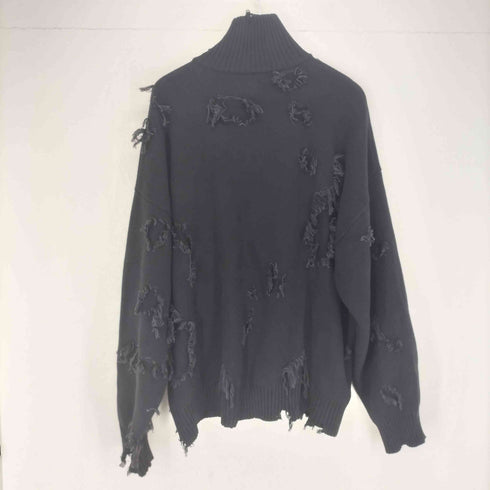 ダンケシェーン Danke Schon 23AW DAMEGE DRIVERS KNIT メンズ FREE