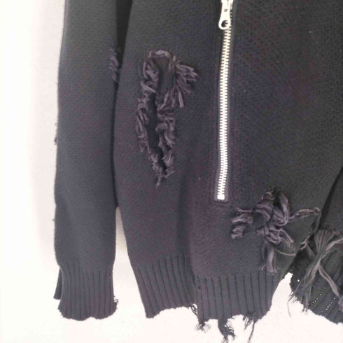 ダンケシェーン Danke Schon 23AW DAMEGE DRIVERS KNIT メンズ FREE