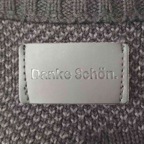 ダンケシェーン Danke Schon 23AW DAMEGE DRIVERS KNIT メンズ FREE