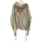 GLACIERBOY Mud Dyed Heart Pearl Hoodie メンズ JPN:M