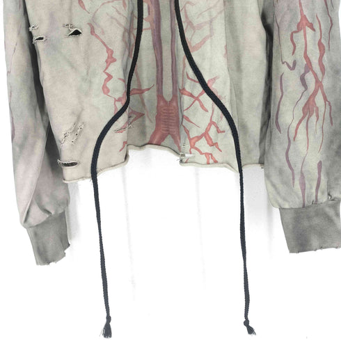 GLACIERBOY Mud Dyed Heart Pearl Hoodie メンズ JPN:M