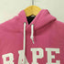アベイシングエイプ A BATHING APE フロントロゴ プルオーバーパーカー レディース XS