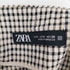 ザラ ZARA ハイウエスト ギンガムチェック プリーツ スカート レディース S