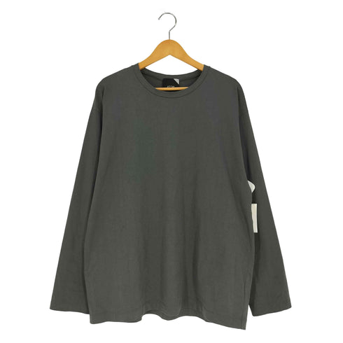 エイトン ATON Nuback cotton long sleeve t-shirt ヌバック コットン ロングスリーブTシャツ メンズ 06