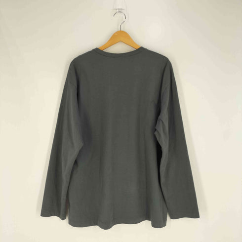 エイトン ATON Nuback cotton long sleeve t-shirt ヌバック コットン ロングスリーブTシャツ メンズ 06