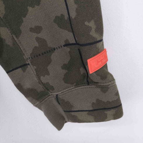 ナイキ NIKE Basketball Sport Hoodie Jacket カモ柄 ジップアップパーカー メンズ XL