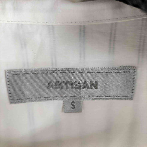 アルチザン ARTISAN ストライプレギュラーカラーシャツ メンズ JPN:S