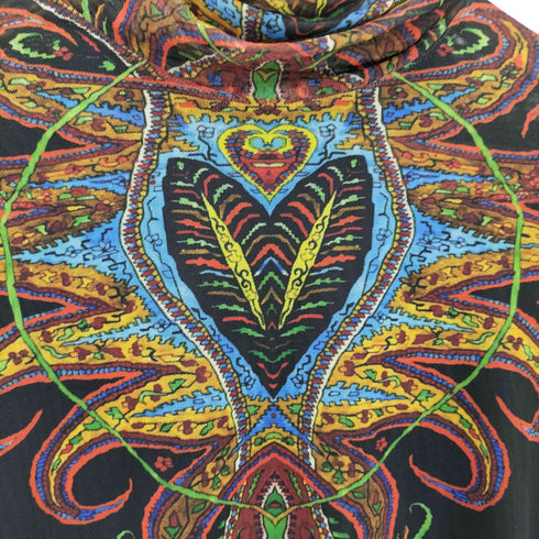 デシグアル Desigual Mr. Christian Lacroix サイケデリック ジャガード パワーネット セカンドスキン ユニセックス メンズ import:L