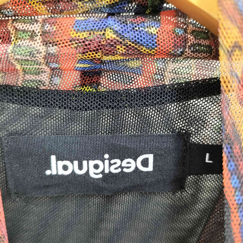 デシグアル Desigual Mr. Christian Lacroix サイケデリック ジャガード パワーネット セカンドスキン ユニセックス メンズ import:L