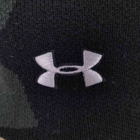 アンダーアーマー UNDER ARMOUR ロゴ刺繍 アクリルニット Y2K メンズ ONE SIZE