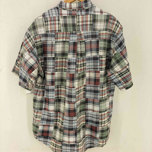オービス ORVIS 90S S/Sチェックシャツ パッチワーク メンズ import:M