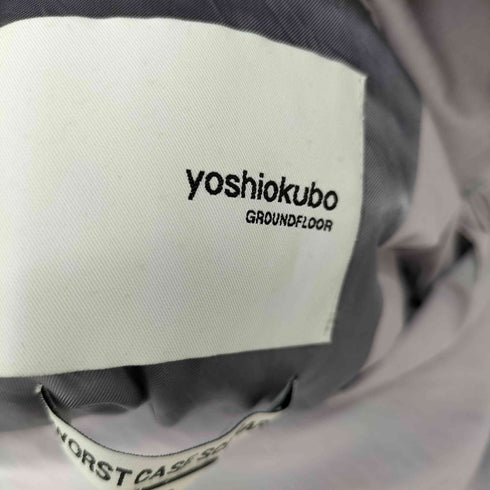 ヨシオクボグランドフロア yoshiokubo GROUNDFLOOR WORST CASE SCENARIO 3Bテーラードジャケット メンズ JPN:3