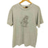 90S USA製 SCREEN STARS BEST ボディ モノクロ アニマル プリント S/S Tシャツ シングルステッチ メンズ import:L