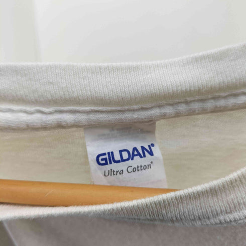 GILDANボディ PERFORMANCE レーシング 企業ロゴ プリント S/S Tシャツ メンズ import:XL