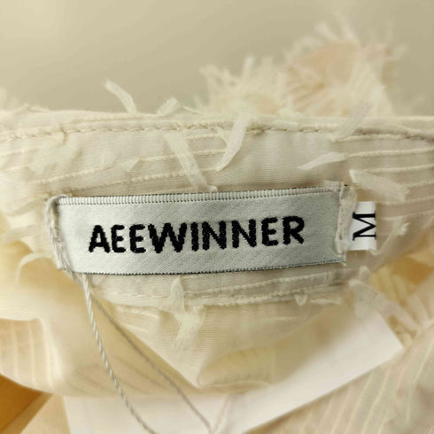 AEEWINNER Fringe Sheer Shirt フリンジ シアー シャツ メンズ import:M