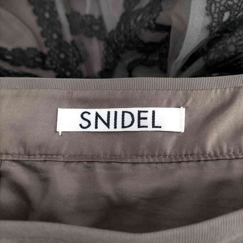 スナイデル snidel チュールエンブロイダリースカート レディース JPN:0