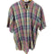 エディーバウアー Eddie Bauer 80S-90S 黒タグ後期 マドラスチェックシャツ メンズ import:L