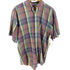エディーバウアー Eddie Bauer 80S-90S 黒タグ後期 マドラスチェックシャツ メンズ import:L